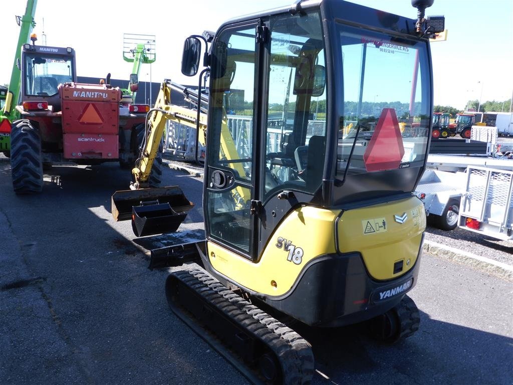 Bagger tip Yanmar SV 18 tiltmanfæste, Gebrauchtmaschine in Nørresundby (Poză 5)