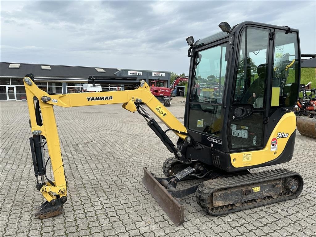 Bagger typu Yanmar SV 18, Gebrauchtmaschine w Slagelse (Zdjęcie 3)