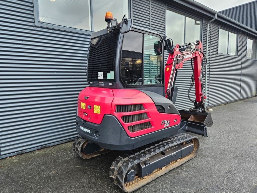 Bagger Türe ait Yanmar SV 26, Gebrauchtmaschine içinde Fårevejle (resim 3)