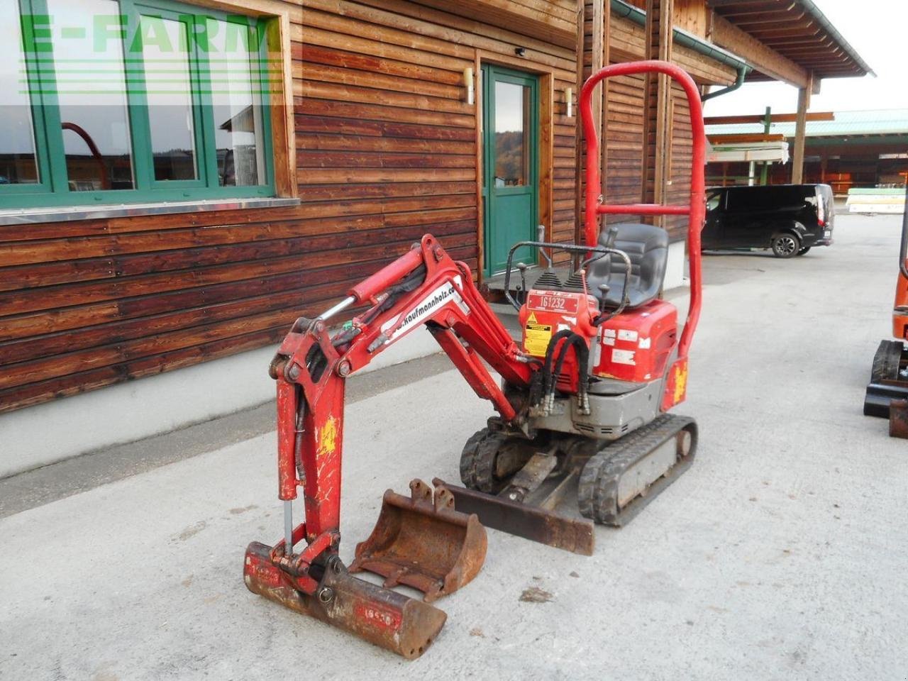 Bagger del tipo Yanmar sv08 ( 1.035kg ) verstellfahrwerk + 2 löffel, Gebrauchtmaschine en ST. NIKOLAI/DR. (Imagen 2)