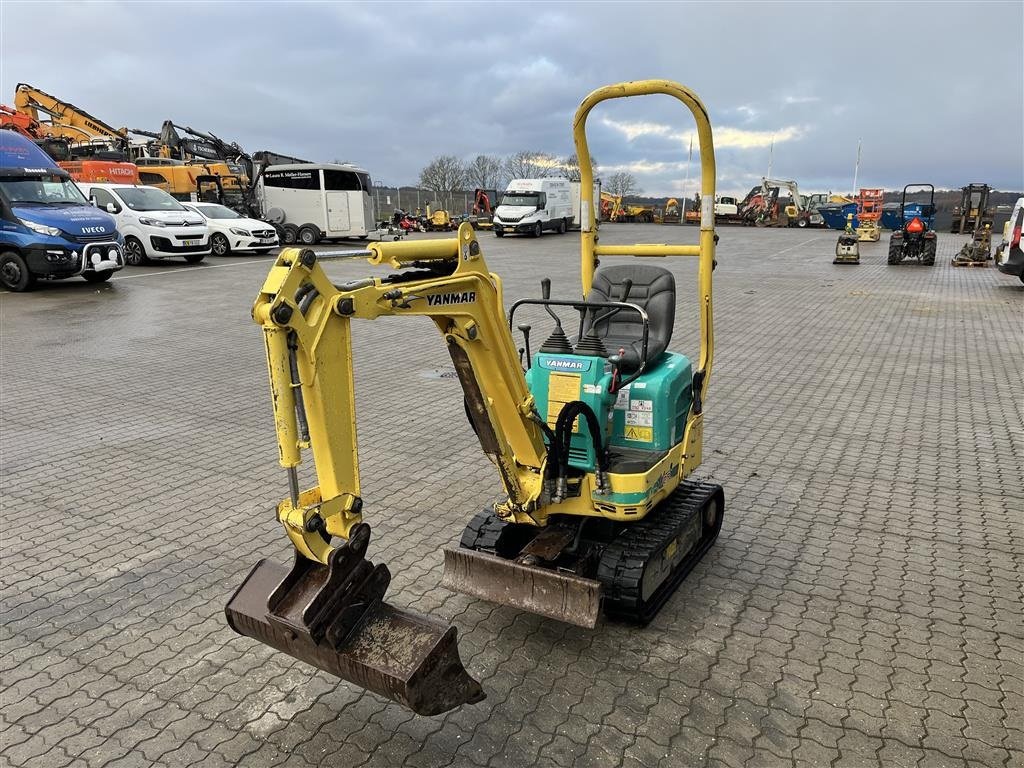 Bagger del tipo Yanmar SV08 960kg minigraver, Gebrauchtmaschine en Rønnede (Imagen 3)