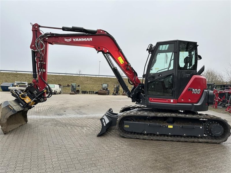 Bagger del tipo Yanmar SV100 Demo maskine med EC209 + klo, Gebrauchtmaschine en Slagelse (Imagen 1)