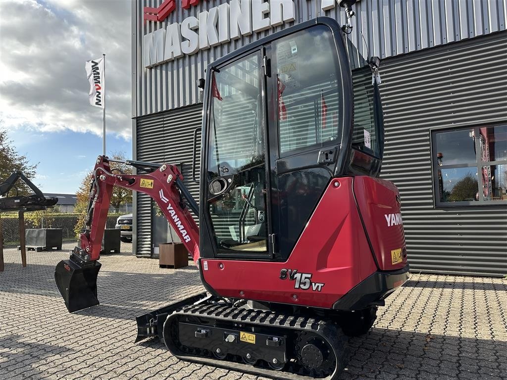 Bagger del tipo Yanmar SV15 VT, Gebrauchtmaschine In Horsens (Immagine 3)