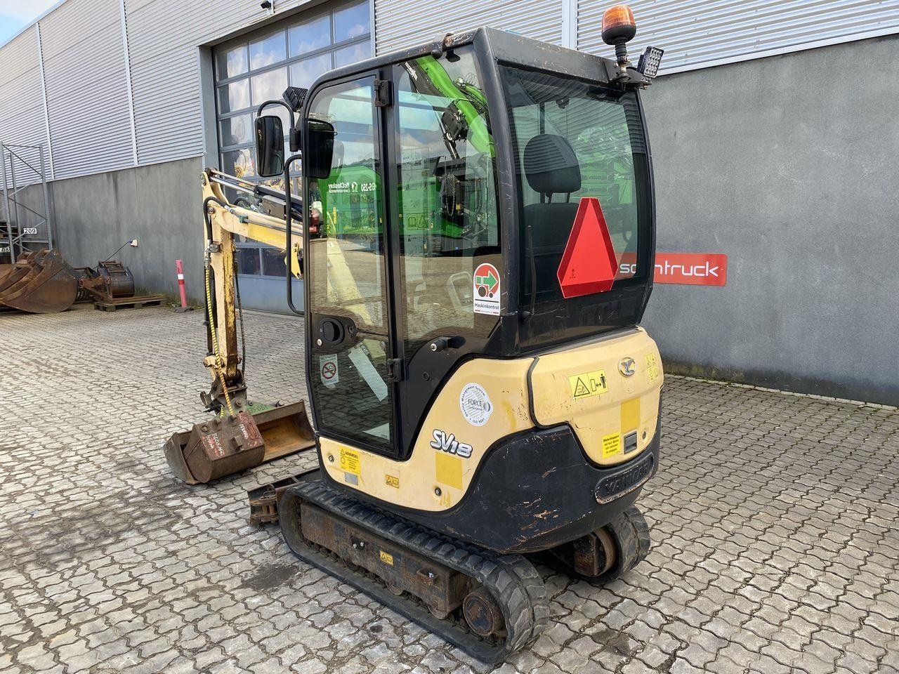 Bagger typu Yanmar SV18, Gebrauchtmaschine w Skive (Zdjęcie 2)