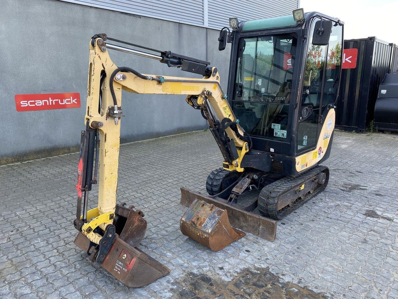 Bagger des Typs Yanmar SV18, Gebrauchtmaschine in Skive (Bild 1)