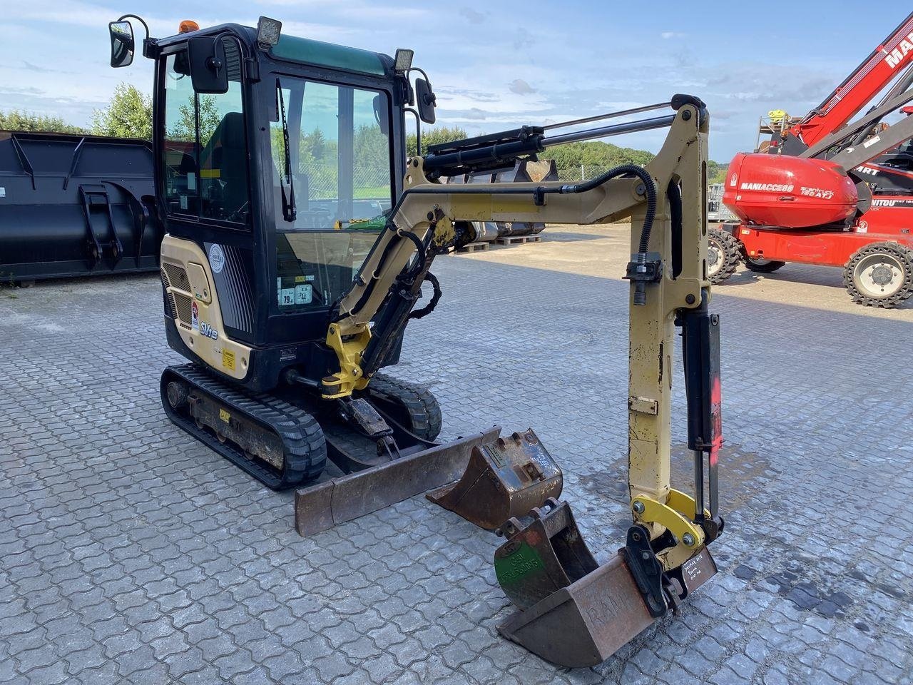 Bagger des Typs Yanmar SV18, Gebrauchtmaschine in Skive (Bild 5)