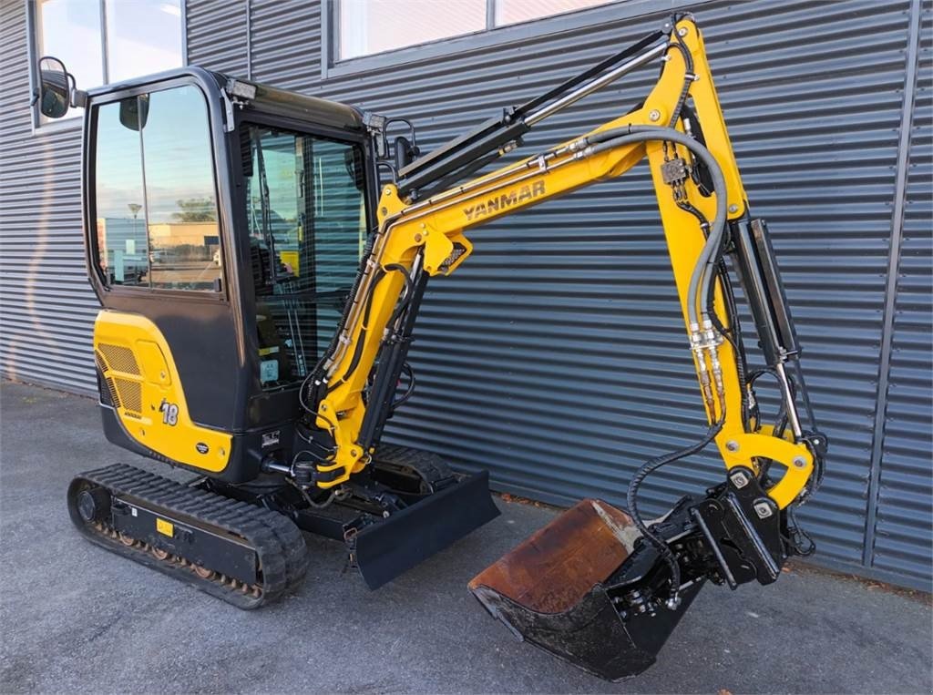 Bagger van het type Yanmar sv18, Gebrauchtmaschine in Fårevejle (Foto 1)