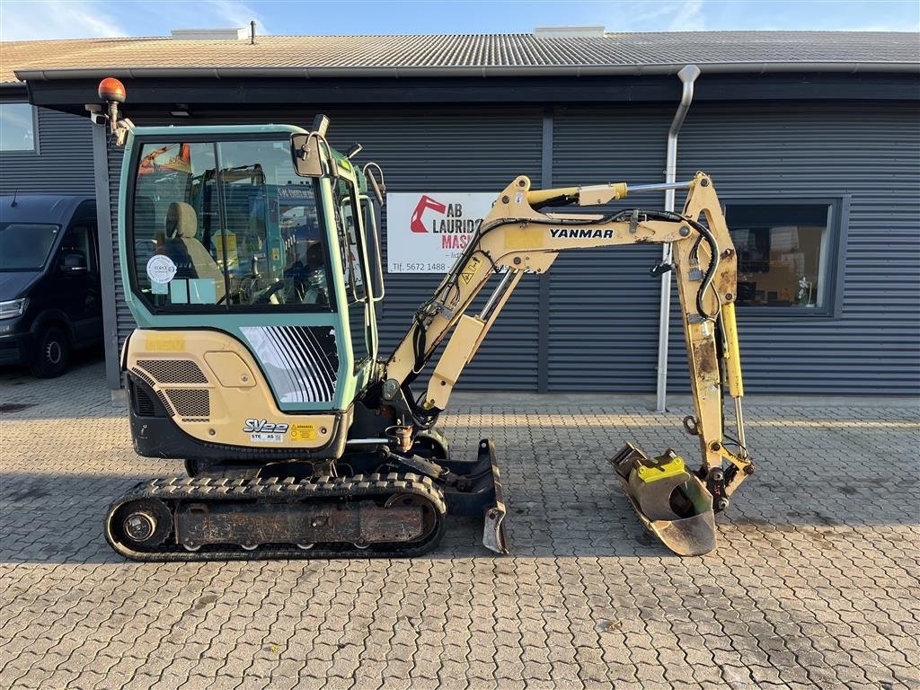 Bagger van het type Yanmar SV22 Hurtig skifte + centralsmørring, Gebrauchtmaschine in Rønnede (Foto 1)