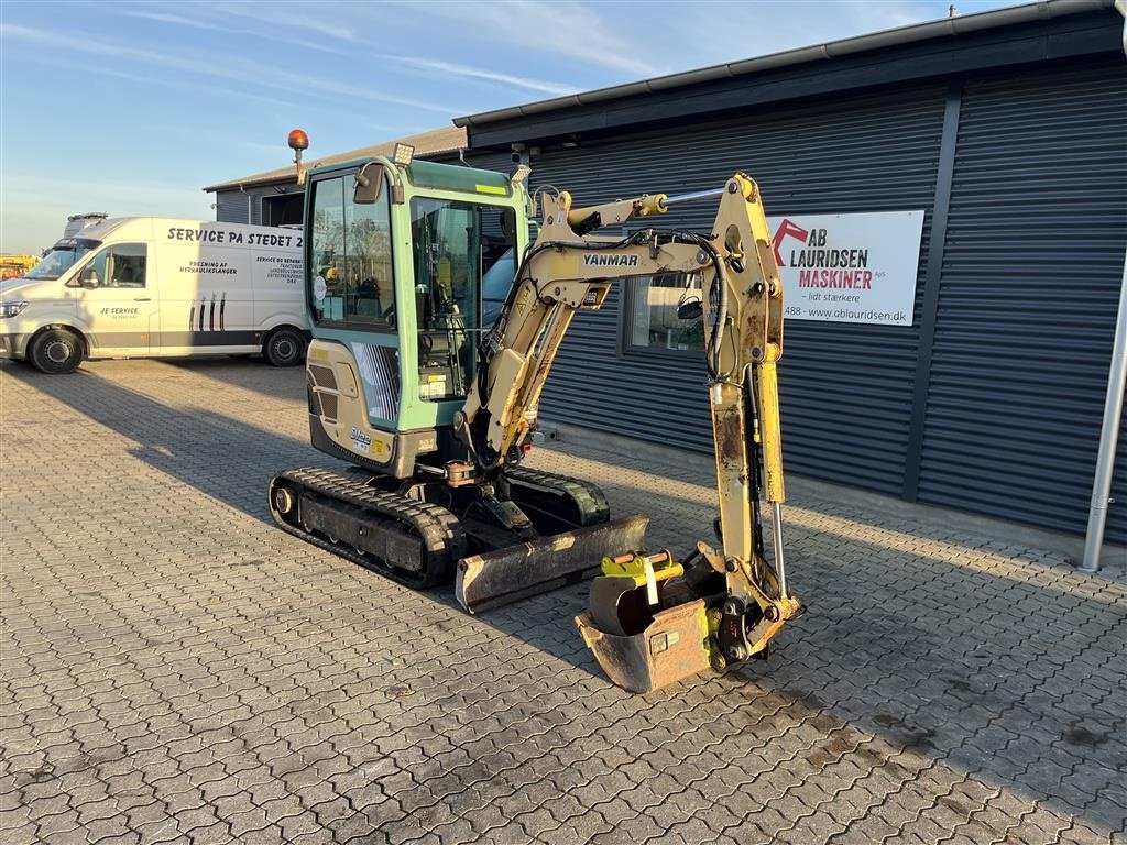 Bagger del tipo Yanmar SV22 Hurtig skifte + centralsmørring, Gebrauchtmaschine en Rønnede (Imagen 2)