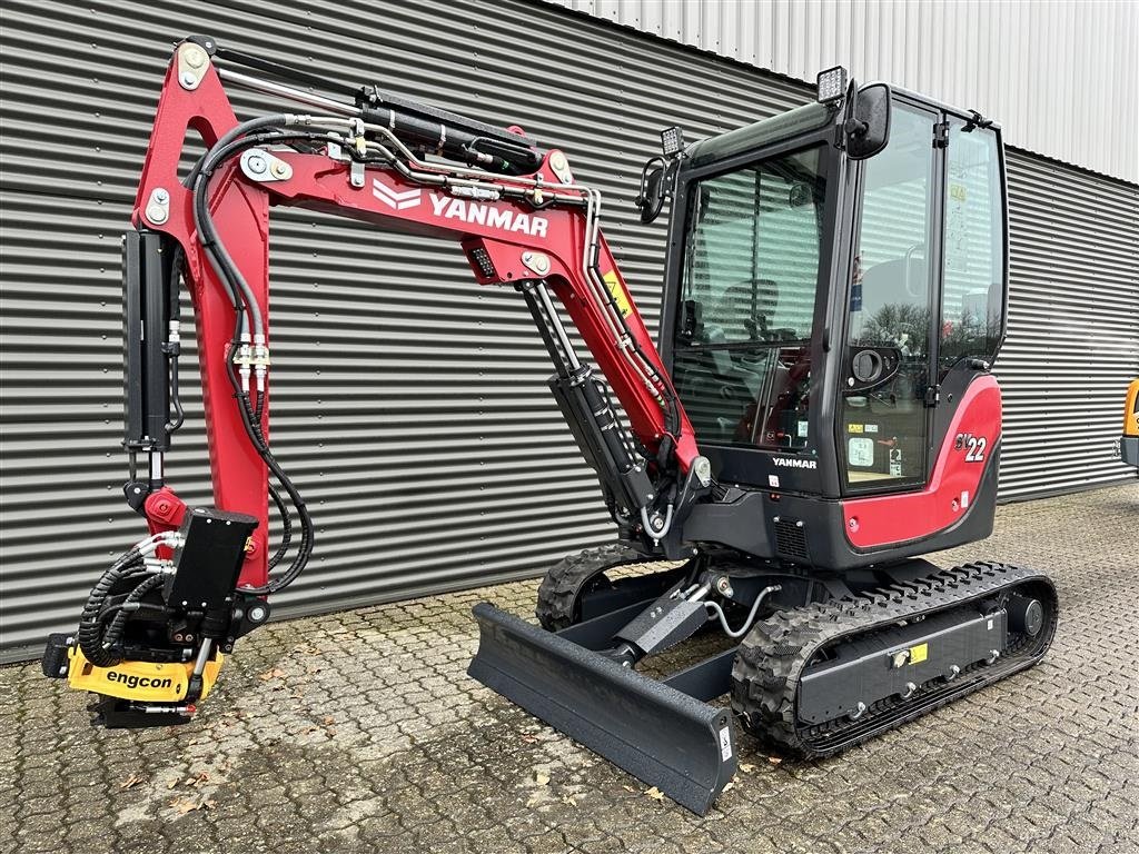 Bagger del tipo Yanmar SV22 med Engcon EC02B, Gebrauchtmaschine en Horsens (Imagen 2)