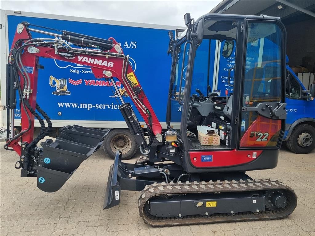 Bagger typu Yanmar SV22 Rotortilt, Gebrauchtmaschine w Skævinge (Zdjęcie 1)