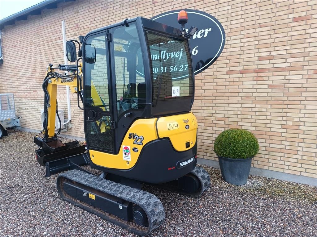 Bagger typu Yanmar SV22, Gebrauchtmaschine v Fårevejle (Obrázek 5)