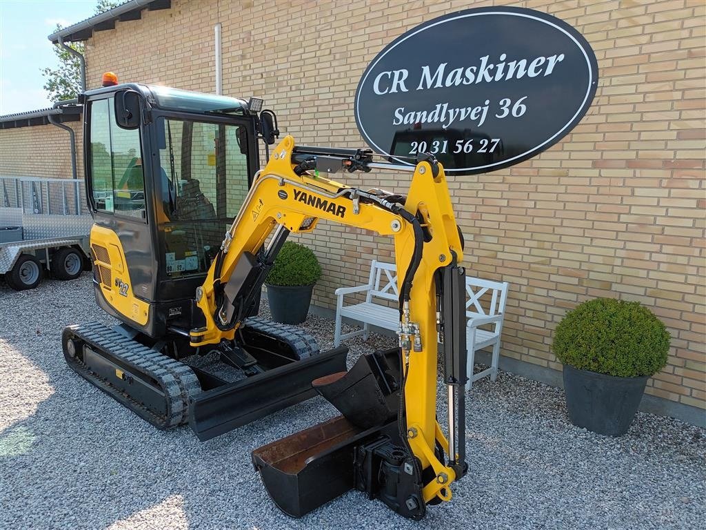 Bagger tip Yanmar SV22, Gebrauchtmaschine in Fårevejle (Poză 1)