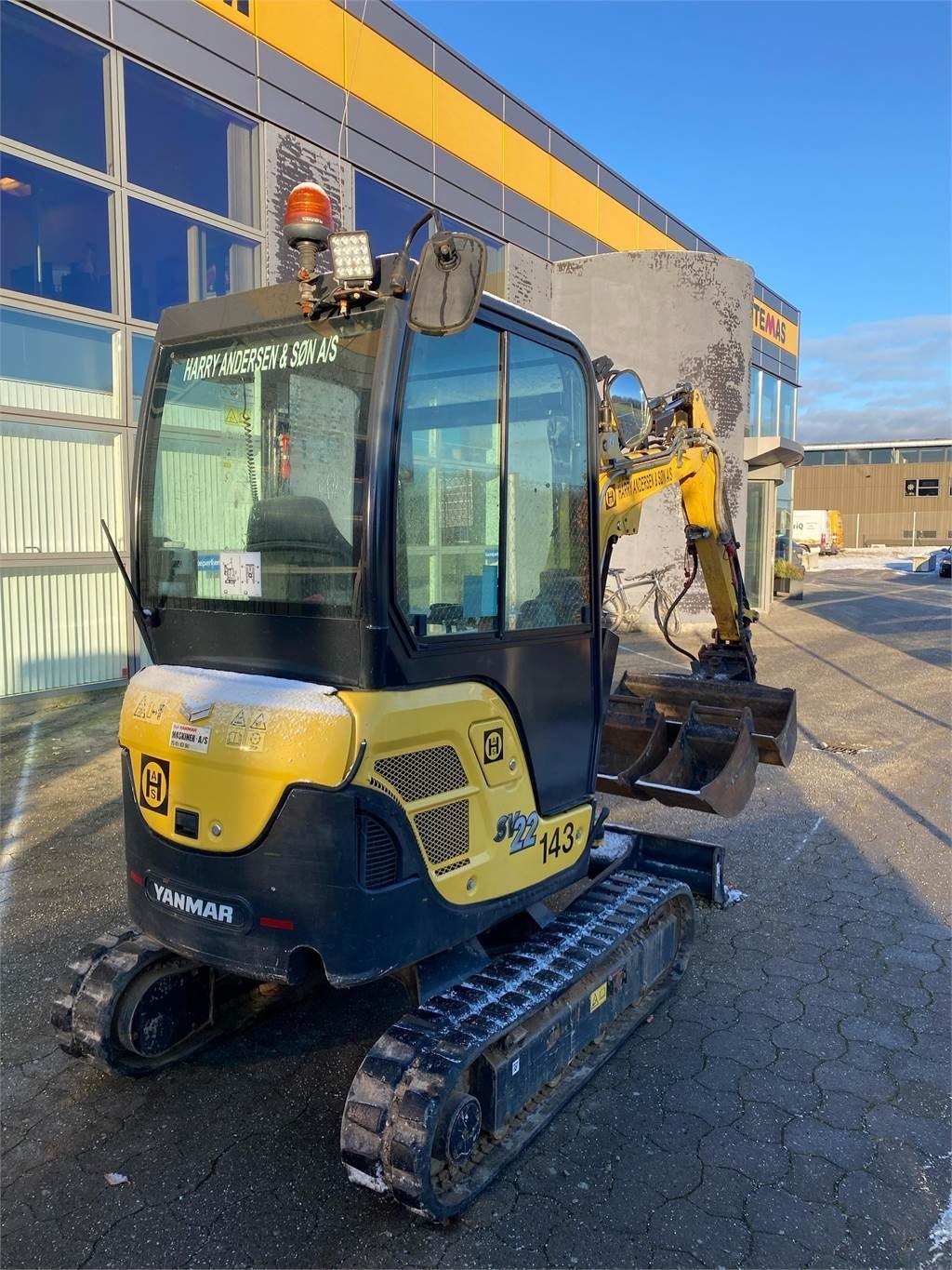 Bagger a típus Yanmar SV22, Gebrauchtmaschine ekkor: Vojens (Kép 4)