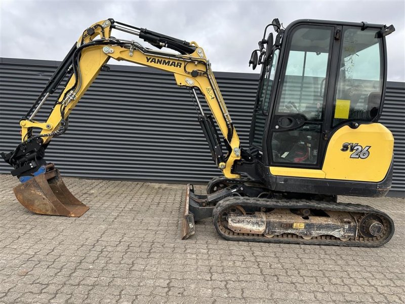 Bagger типа Yanmar SV26 CTR3, Gebrauchtmaschine в Horsens (Фотография 1)