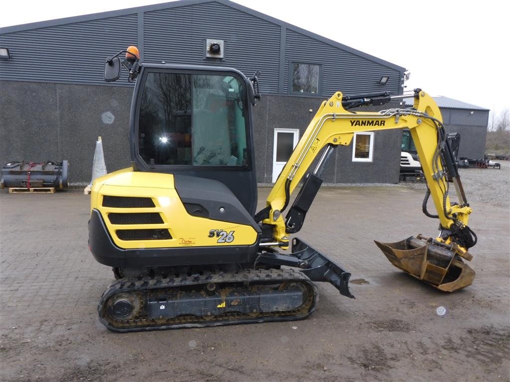 Bagger типа Yanmar SV26 engcon rotortilt, Gebrauchtmaschine в Nørresundby (Фотография 4)