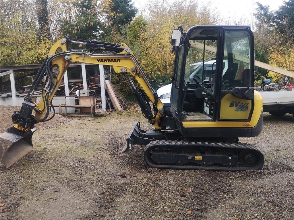 Bagger типа Yanmar SV26 Engcon rotortilt, Gebrauchtmaschine в Glamsbjerg (Фотография 3)