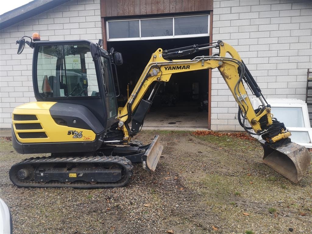 Bagger van het type Yanmar SV26 Engcon rotortilt, Gebrauchtmaschine in Glamsbjerg (Foto 6)