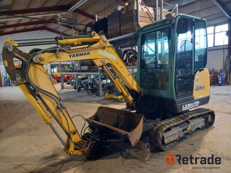 Bagger del tipo Yanmar SV26, Gebrauchtmaschine In Rødovre