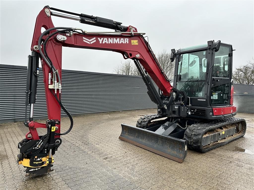 Bagger tip Yanmar SV60-6B med Engcon EC206, Gebrauchtmaschine in Horsens (Poză 3)