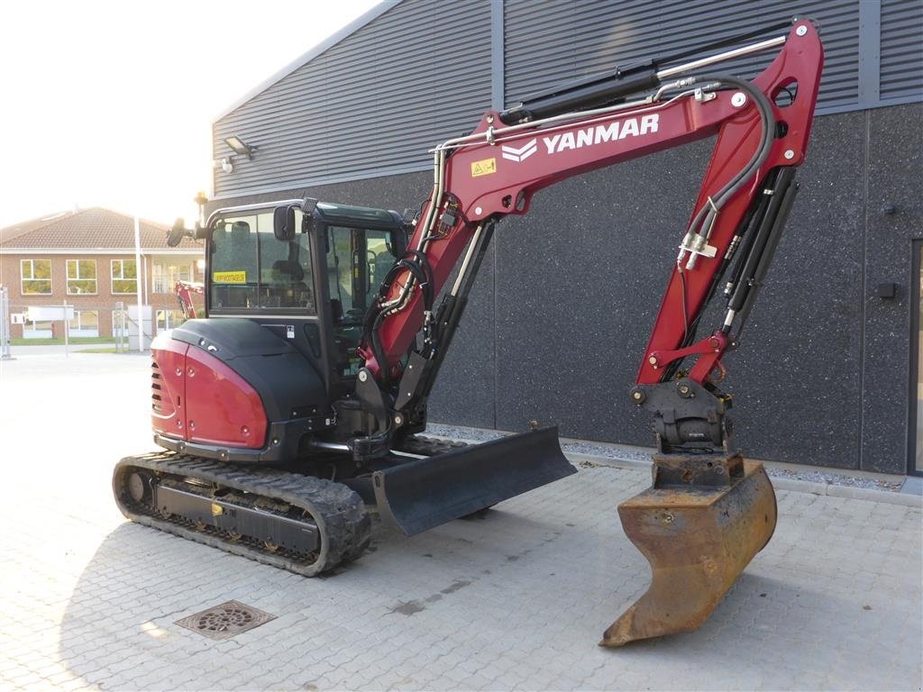 Bagger Türe ait Yanmar SV60 powertilt centralsmørring, Gebrauchtmaschine içinde Nørresundby (resim 3)