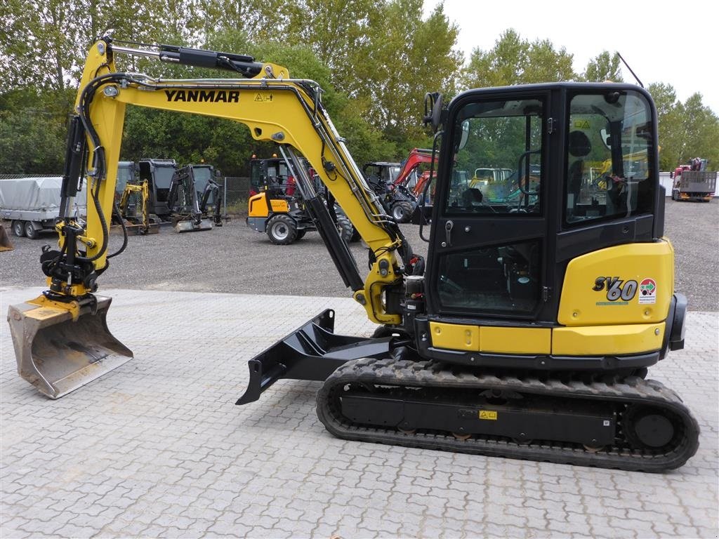 Bagger typu Yanmar SV60 rotortilt og centralsmørring, Gebrauchtmaschine w Nørresundby (Zdjęcie 1)