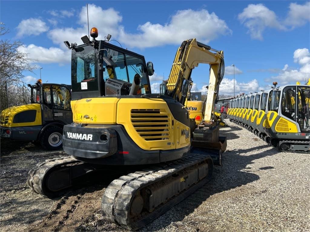 Bagger des Typs Yanmar ViO 80, Gebrauchtmaschine in Vojens (Bild 4)