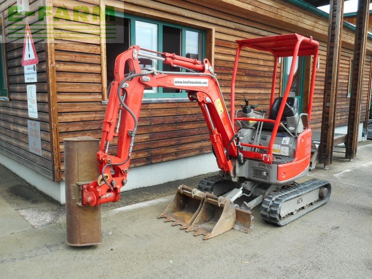 Bagger za tip Yanmar vio17 ( 1.765kg ) mit powertilt u. 3 löffel, Gebrauchtmaschine u ST. NIKOLAI/DR. (Slika 2)