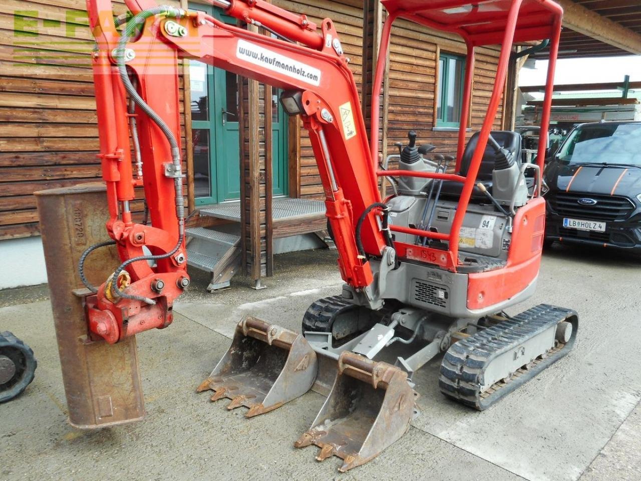 Bagger tip Yanmar vio17 ( 1.765kg ) mit powertilt u. 3 löffel, Gebrauchtmaschine in ST. NIKOLAI/DR. (Poză 13)