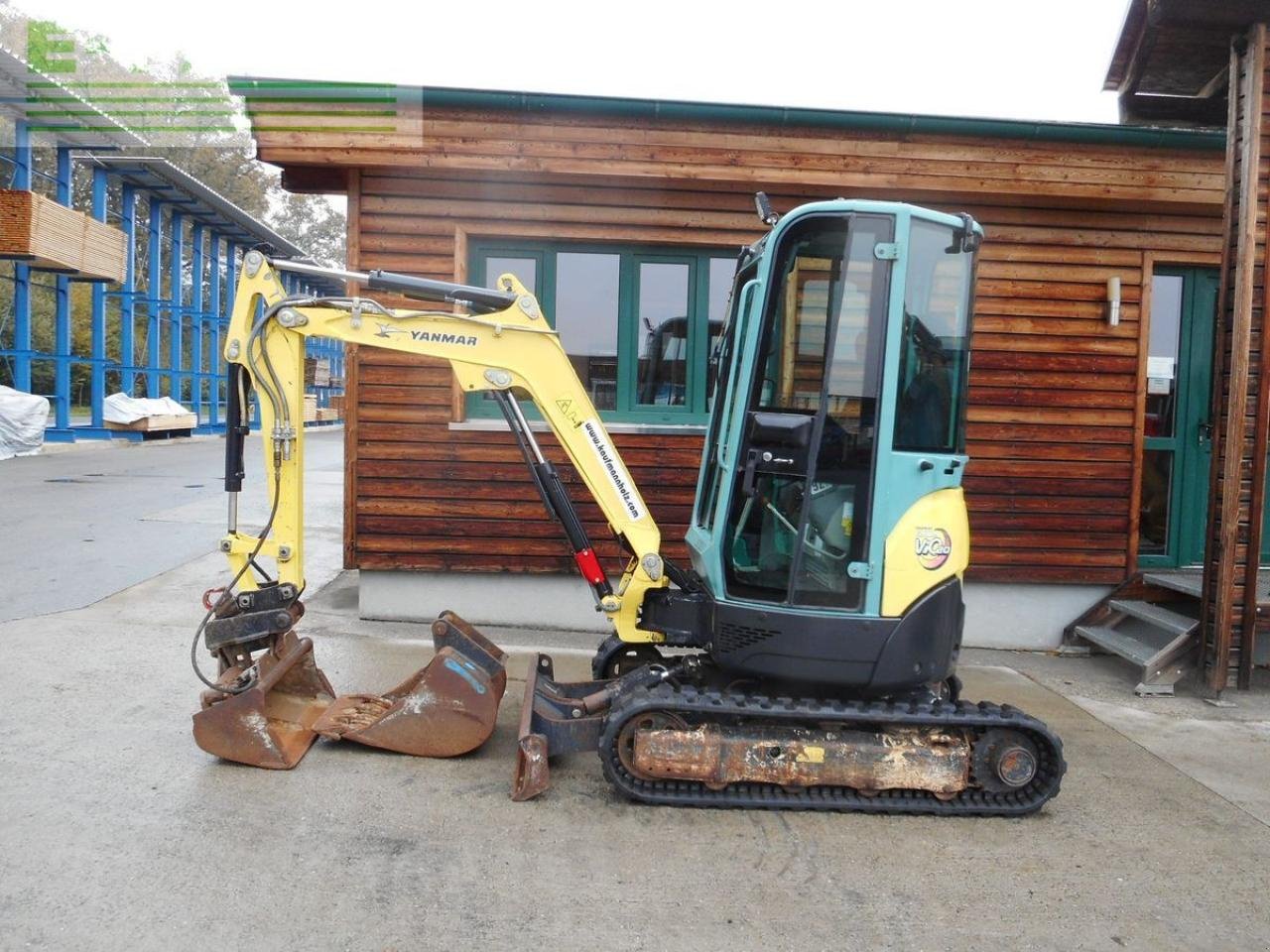 Bagger typu Yanmar vio20-4 ( 2.405kg ) neue ketten, Gebrauchtmaschine v ST. NIKOLAI/DR. (Obrázek 1)