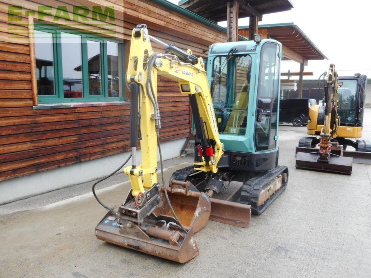 Bagger of the type Yanmar vio20-4 ( 2.405kg ) neue ketten, Gebrauchtmaschine in ST. NIKOLAI/DR. (Picture 2)