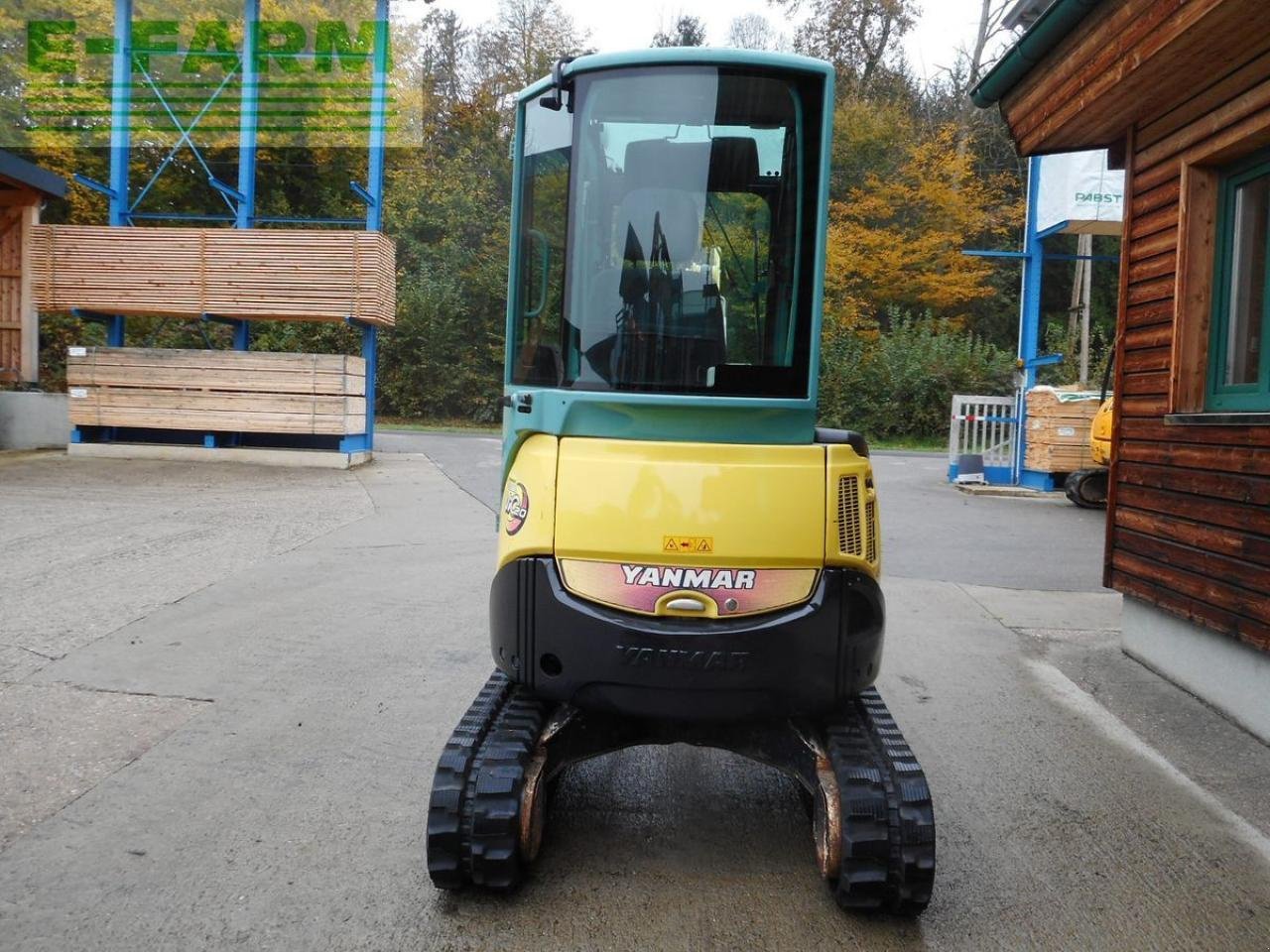 Bagger of the type Yanmar vio20-4 ( 2.405kg ) neue ketten, Gebrauchtmaschine in ST. NIKOLAI/DR. (Picture 3)