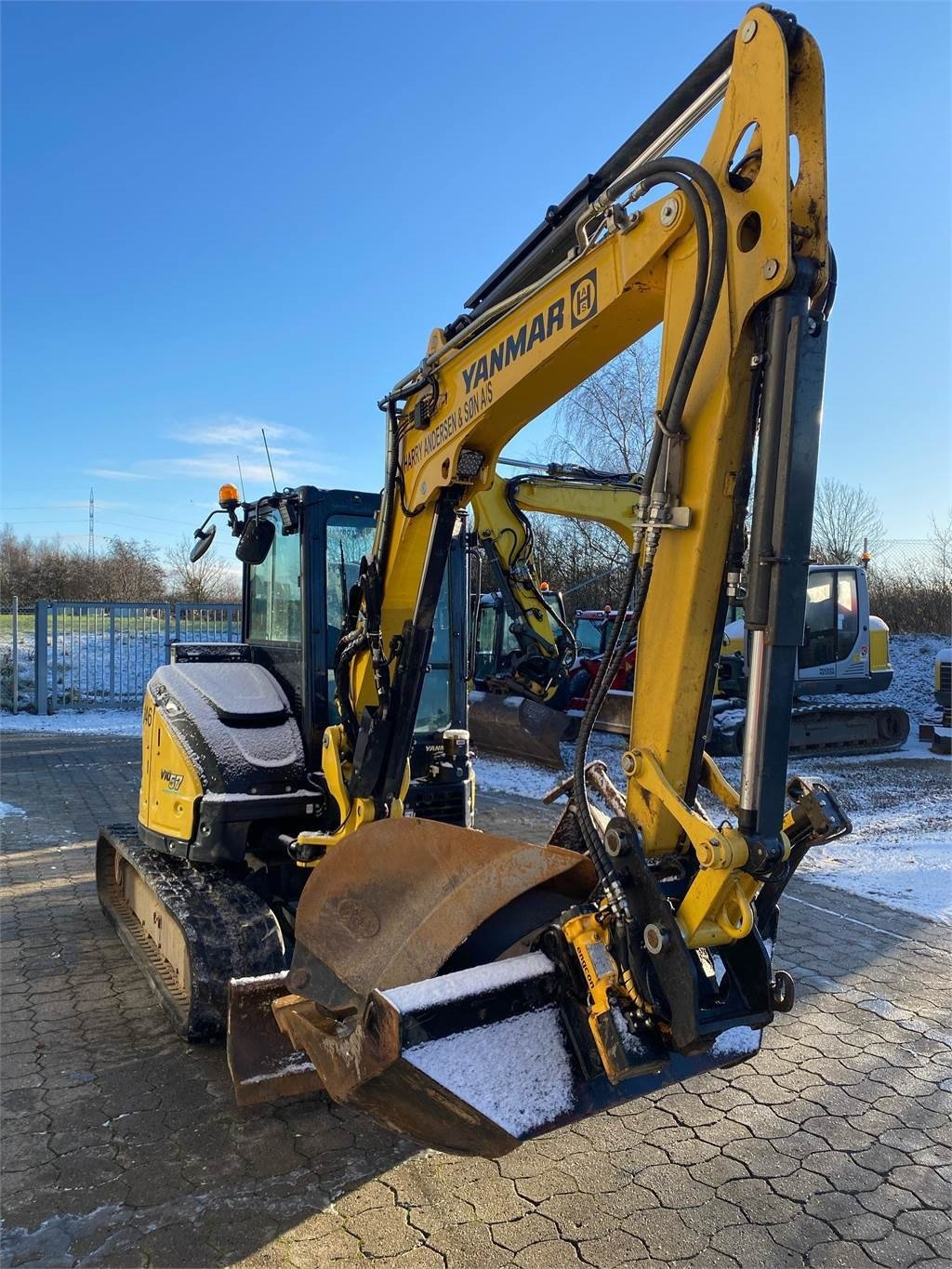 Bagger van het type Yanmar VIO57, Gebrauchtmaschine in Vojens (Foto 3)