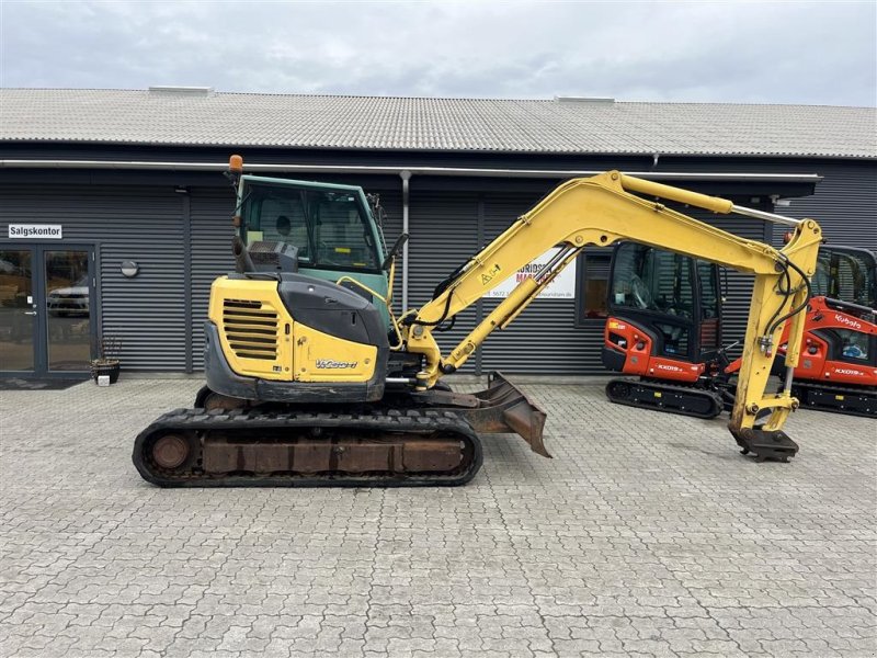 Bagger del tipo Yanmar ViO80 -1A 8tons maskine med hydraulisk hurtigskifte, Gebrauchtmaschine en Rønnede (Imagen 1)