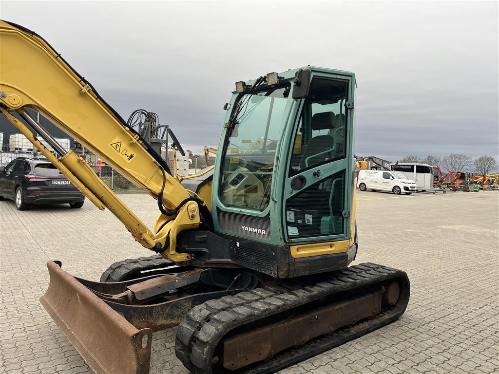 Bagger a típus Yanmar ViO80 -1A 8tons maskine med hydraulisk hurtigskifte, Gebrauchtmaschine ekkor: Rønnede (Kép 6)