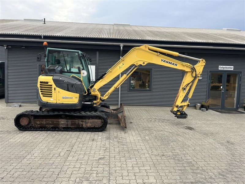 Bagger van het type Yanmar ViO80 hydraulisk hurtig skifte, Gebrauchtmaschine in Rønnede (Foto 1)