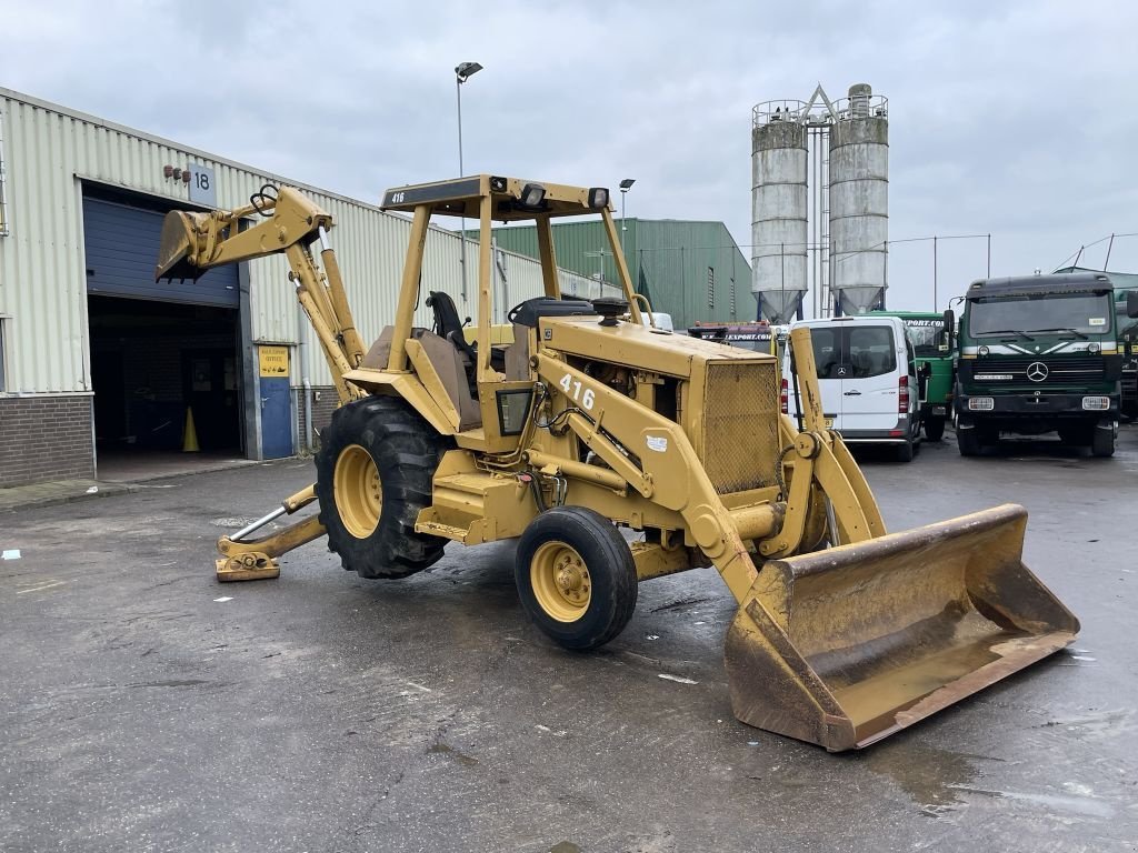 Baggerlader типа Caterpillar 416 Backhoe Loader 4x4 Good Condition, Gebrauchtmaschine в 'S-Hertogenbosch (Фотография 11)