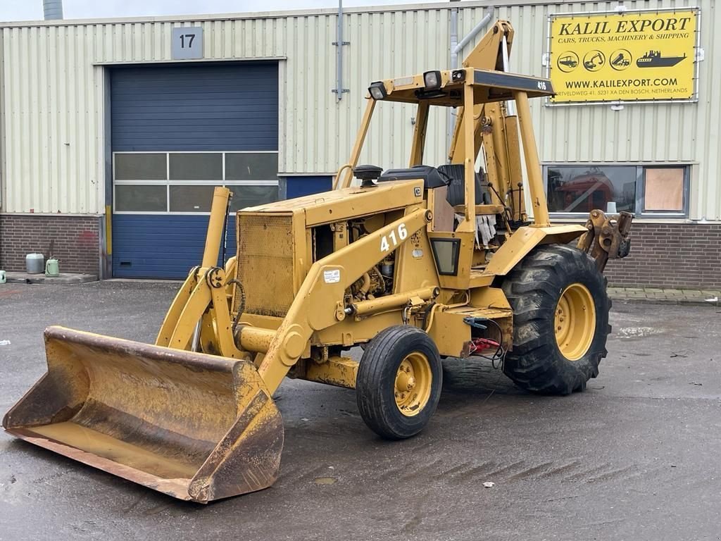 Baggerlader del tipo Caterpillar 416 Backhoe Loader 4x4 Good Condition, Gebrauchtmaschine In 'S-Hertogenbosch (Immagine 1)