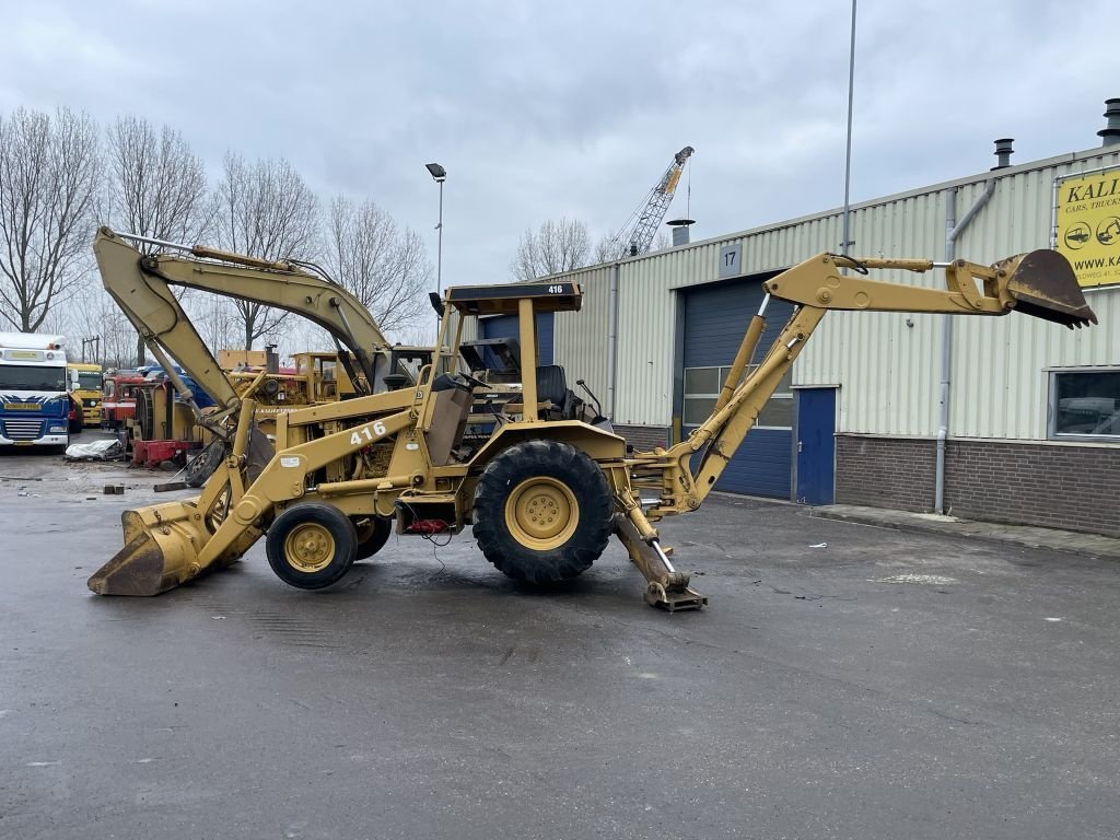 Baggerlader Türe ait Caterpillar 416 Backhoe Loader 4x4 Good Condition, Gebrauchtmaschine içinde 'S-Hertogenbosch (resim 4)