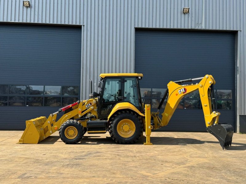 Baggerlader del tipo Caterpillar 424 4x4, Neumaschine In Velddriel