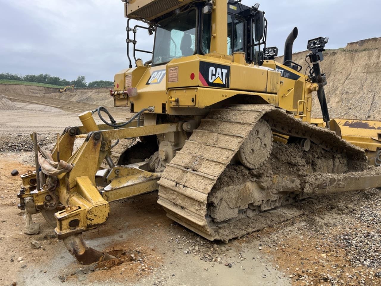 Baggerlader van het type Caterpillar D6T LGP, Gebrauchtmaschine in Skive (Foto 4)