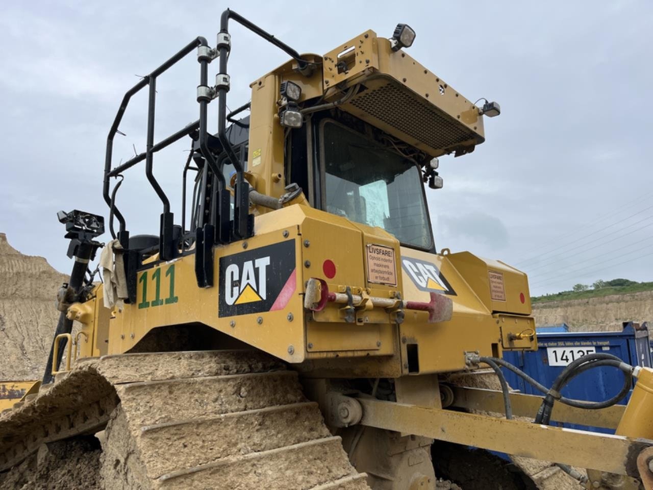 Baggerlader des Typs Caterpillar D6T LGP, Gebrauchtmaschine in Skive (Bild 3)