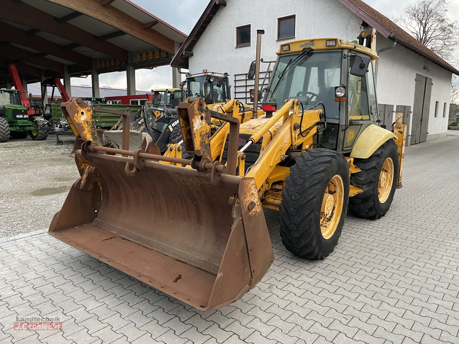 Baggerlader типа JCB 4 CX Powershift, Gebrauchtmaschine в Mühldorf (Фотография 3)