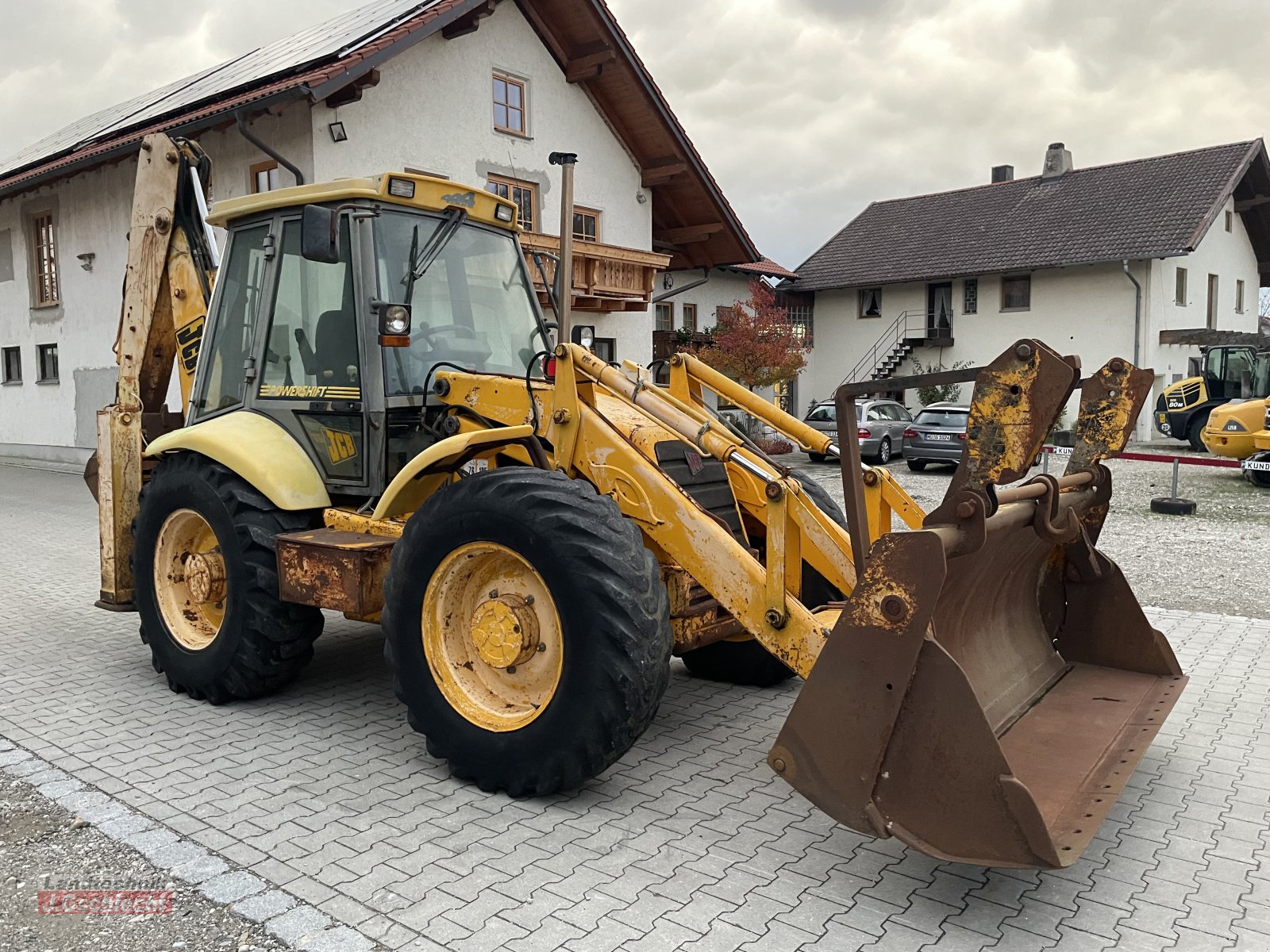 Baggerlader del tipo JCB 4 CX Powershift, Gebrauchtmaschine In Mühldorf (Immagine 7)