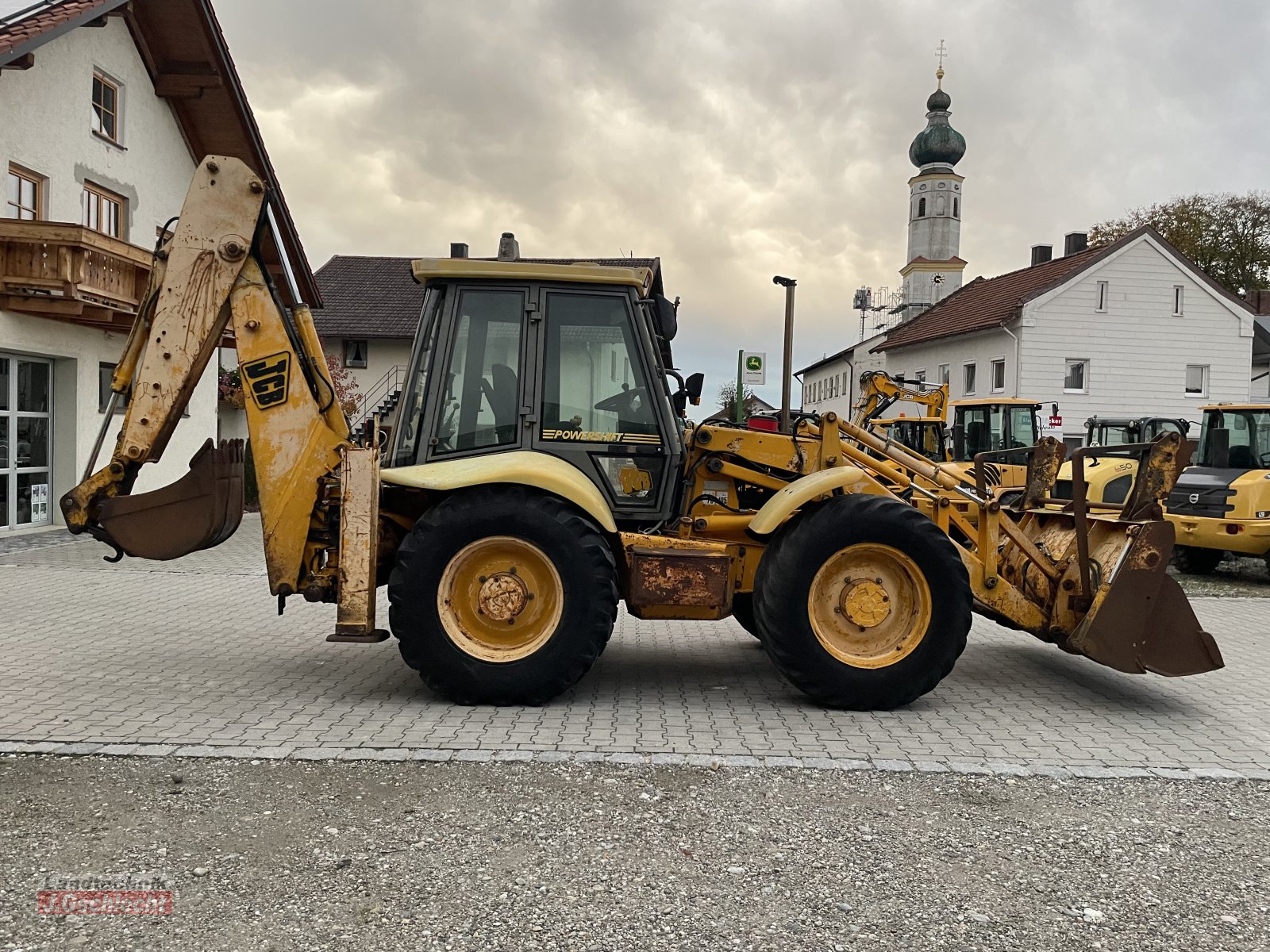 Baggerlader typu JCB 4 CX Powershift, Gebrauchtmaschine v Mühldorf (Obrázek 9)