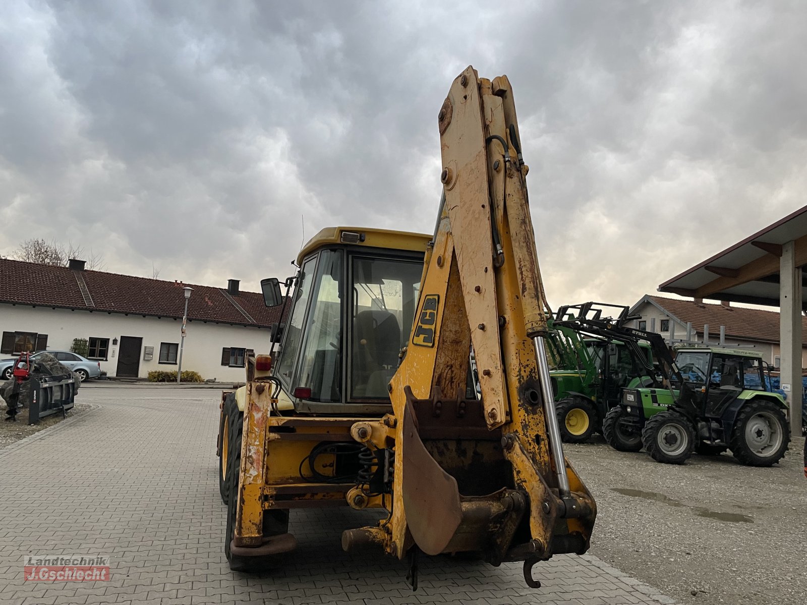 Baggerlader van het type JCB 4 CX Powershift, Gebrauchtmaschine in Mühldorf (Foto 12)