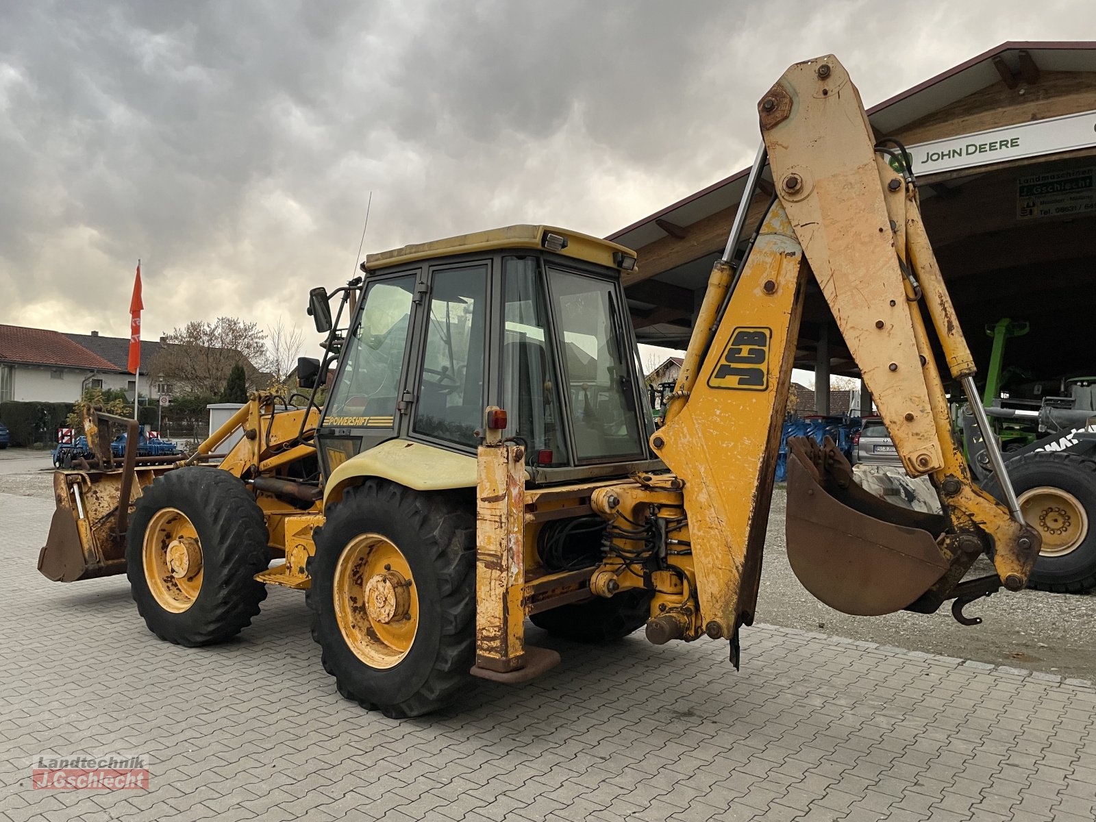 Baggerlader от тип JCB 4 CX Powershift, Gebrauchtmaschine в Mühldorf (Снимка 13)