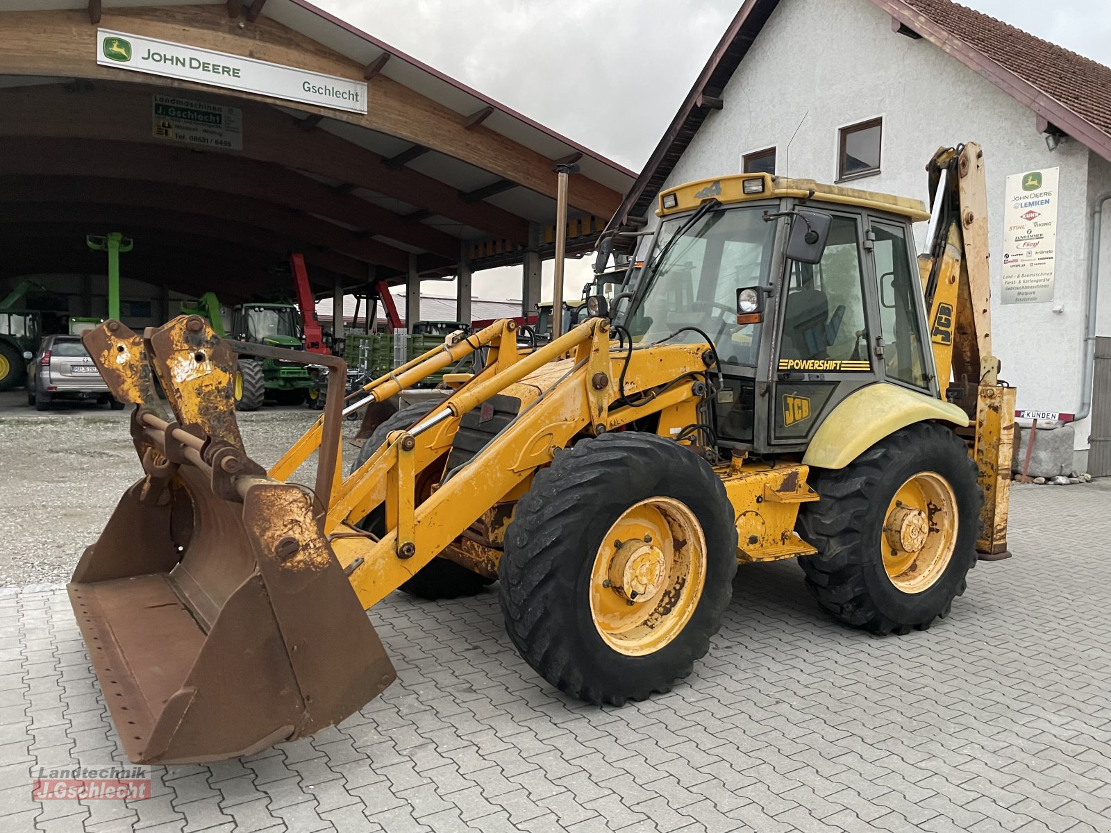 Baggerlader типа JCB 4 CX Powershift, Gebrauchtmaschine в Mühldorf (Фотография 15)