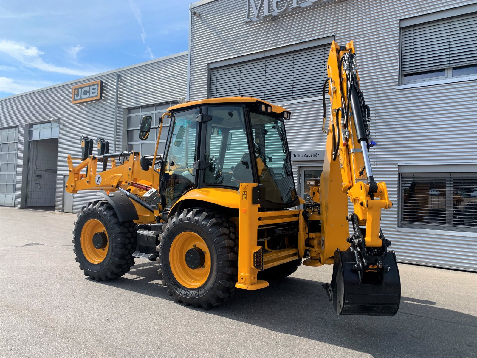 Baggerlader typu JCB 4 CX, Neumaschine v Heimstetten (Obrázek 4)