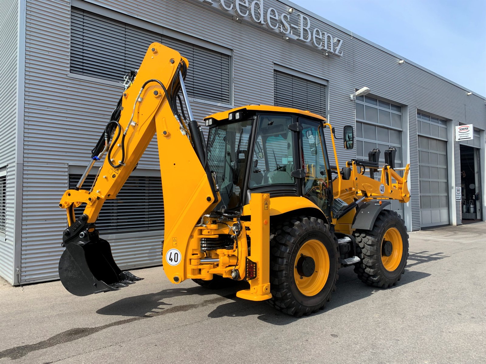 Baggerlader typu JCB 4 CX, Neumaschine v Heimstetten (Obrázek 5)